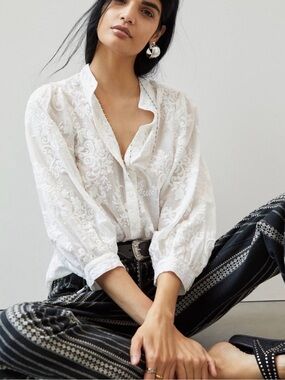 Anthropologie Pilcro The Bella Femme Buttondown Sold out